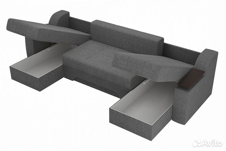 П-образный диван-кровать 