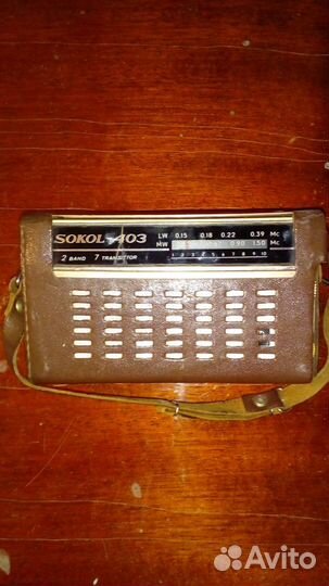 Радиоприемник Сокол 403 из СССР