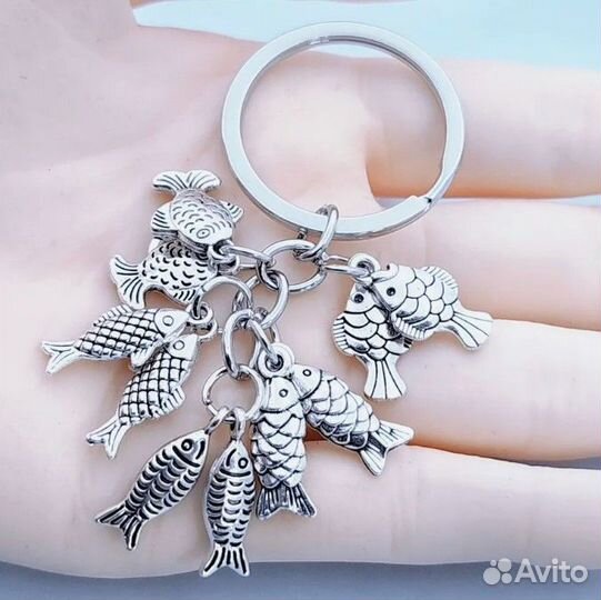 Брелок Рыбалка с крючком