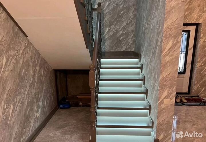 Подсветка лестницы с датчиками движения