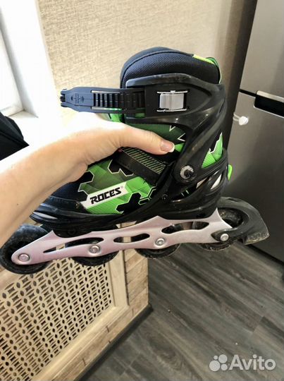 Роликовые коньки детские раздвижные