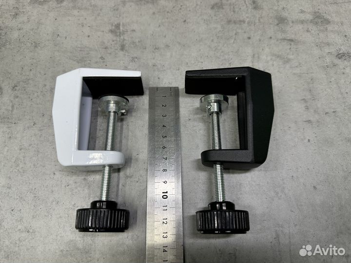 Струбцина для ламп металлическая, новая