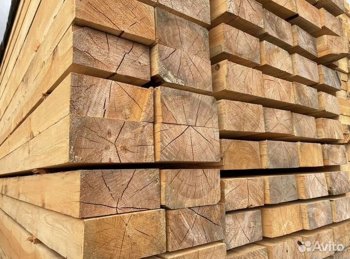 Брус обрезной 200х200х6000