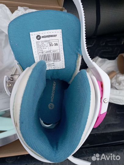 Коньки детские раздвижные