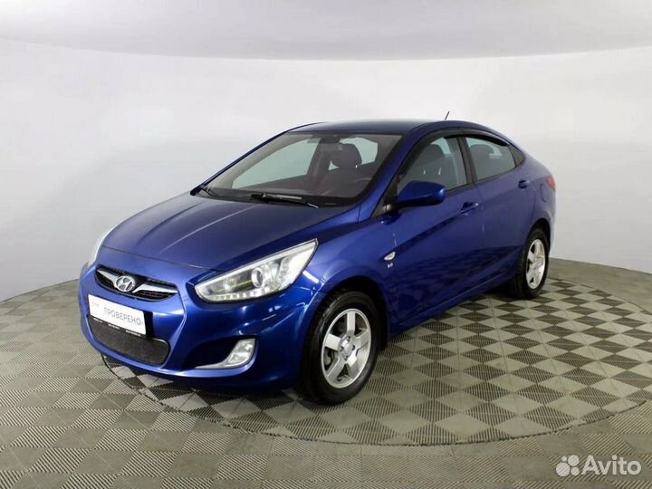 Бампер передний Hyundai Solaris 1 2010-2014 WGM