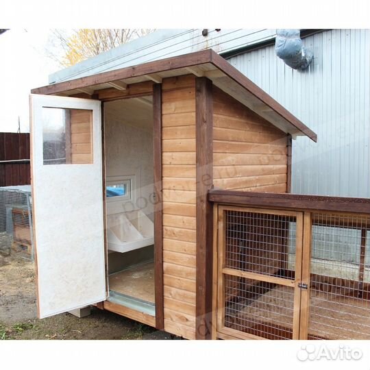 Курятник зимний на 15 голов с выгулом