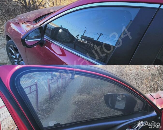 Каркасные шторки на авто