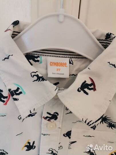 Рубашка gymboree 3t
