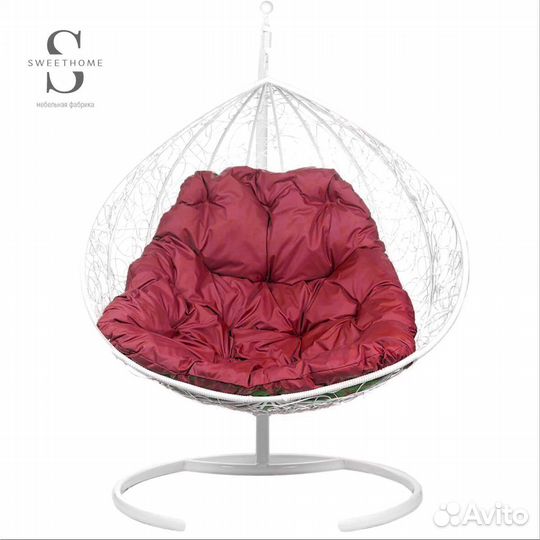 Подвесное кресло двухместное