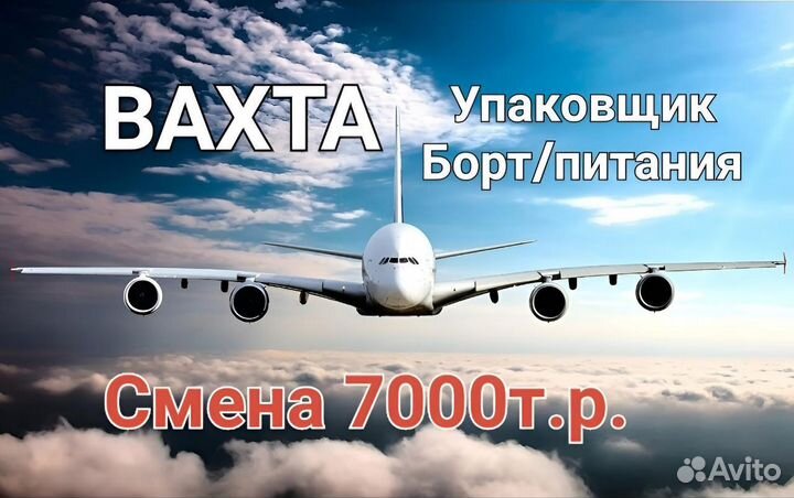 Уборщик самолётов аэропорт Домодедово Вахта 15/15
