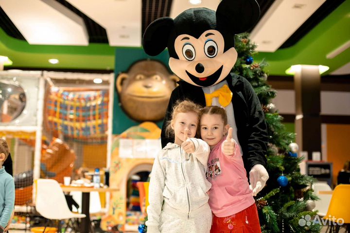 Ростовые куклы Сердце, Микки и Мини Маус