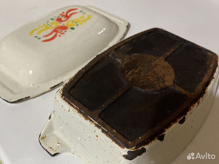 Чугунная эмалированная посуда СССР