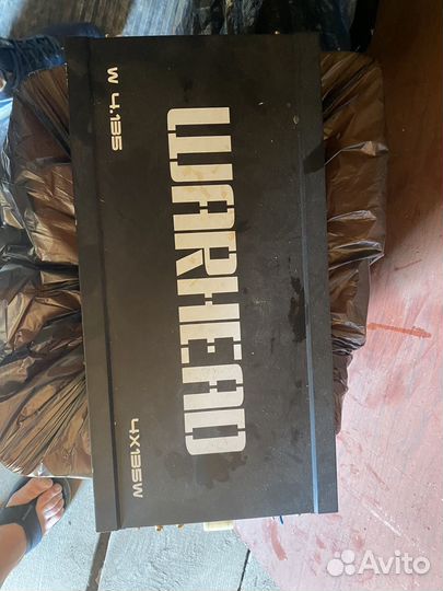 Сабвуфер и усилитель