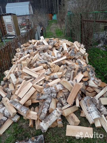 Дрова березовые колотые