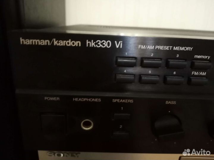 Стерео ресивер Harmon Cardon,усил Akai 2250