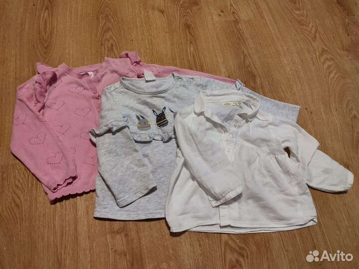 Вещи пакетом на девочку 92