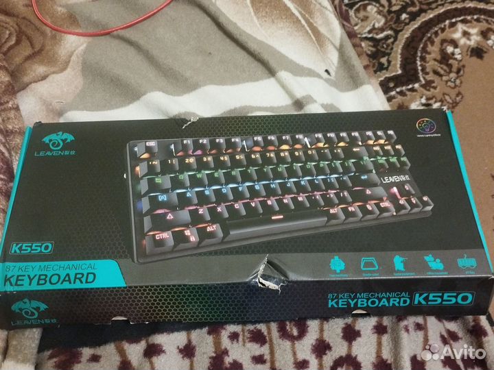 Игровая клавиатура leaven k550