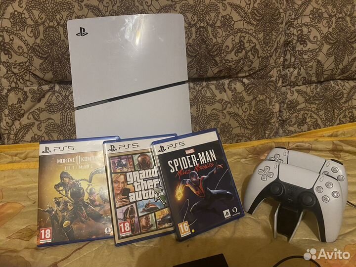 Sony playstation 5 бу с играми