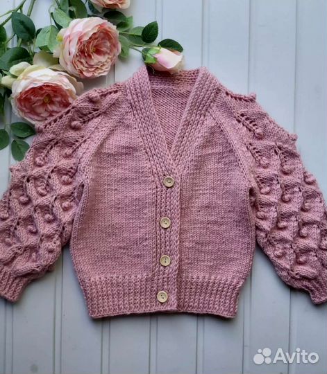 Кардиган для девочки