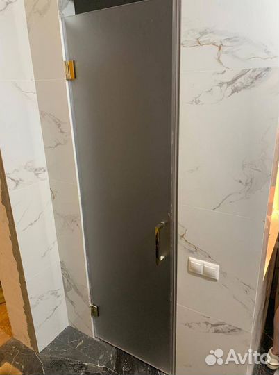 Душевая перегородка из закаленного стекла