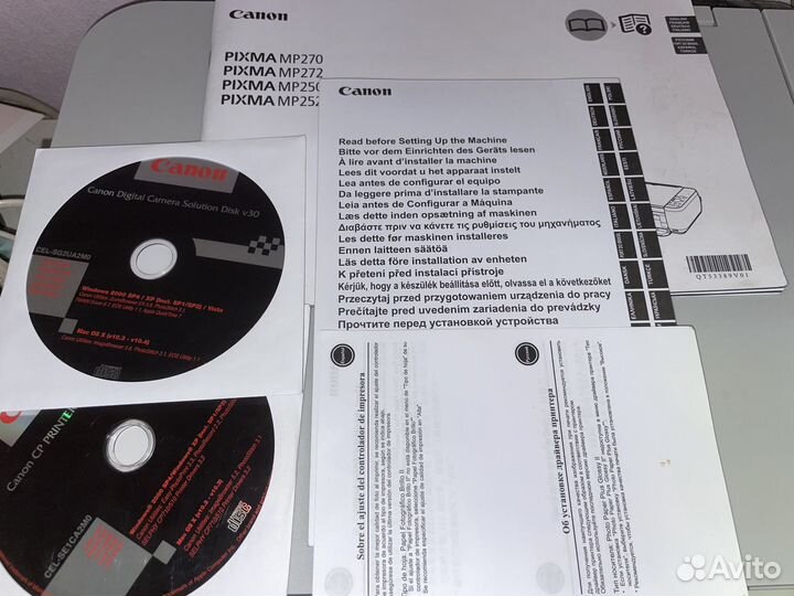 Принтер со сканером Canon MP252