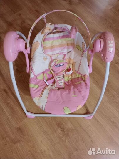 Детские электронные качели