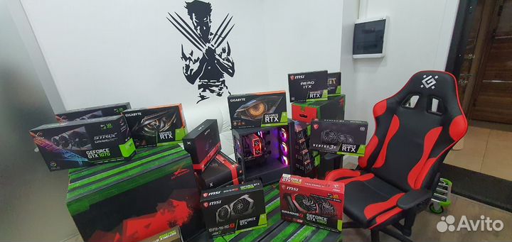 Видеокарты asus / MSI / Palit /inno3D /Gigabyte