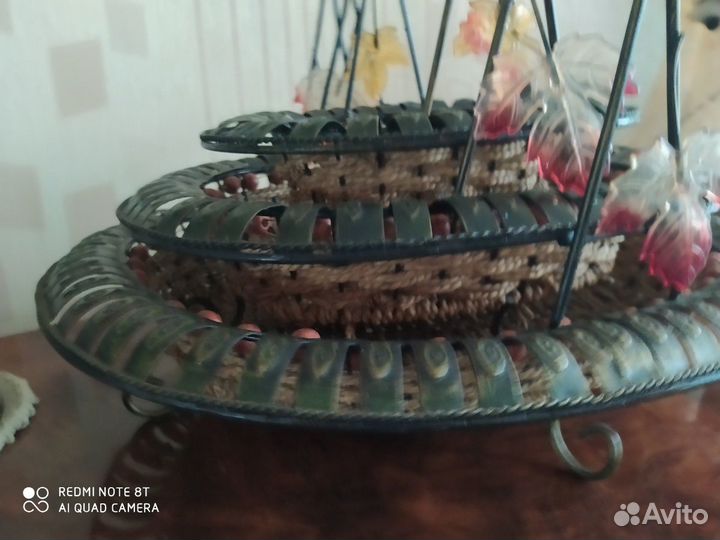 Вазы/ Корзины для фруктов Индонезия, 3в1, (3шт), h