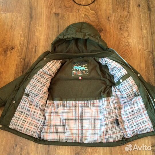 Пуховик Sela зима очень теплый. Пух70/перо30