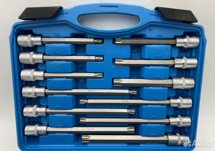 Набор бит kingqueen 1/2 torx 32 пр