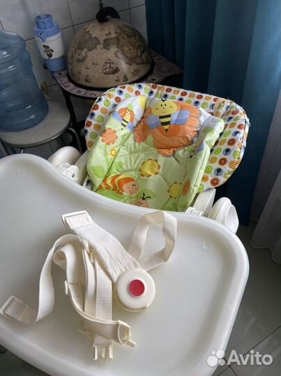 Стульчик для кормления chicco polly 2 start