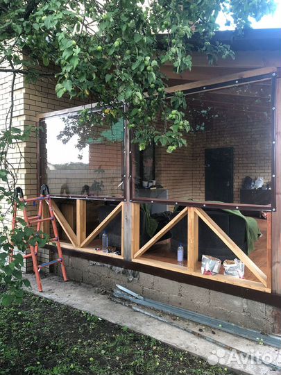 Мягкие окна на веранду