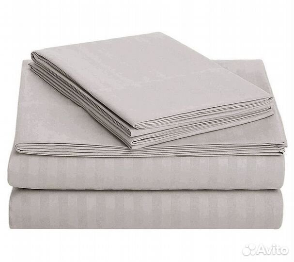 Постельное белье GoodNight Страйп-сатин дуэт (с на