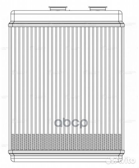 Радиатор отоп. для а/м УАЗ 3163 Патриот (06.200