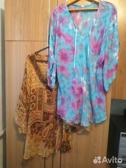 Женские вещи лето(туники, бриджи)