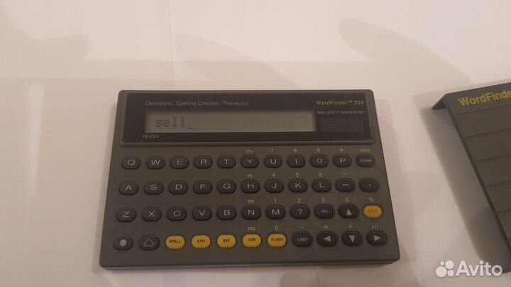 Ретро словарь Selectronics Wordfinder hh224