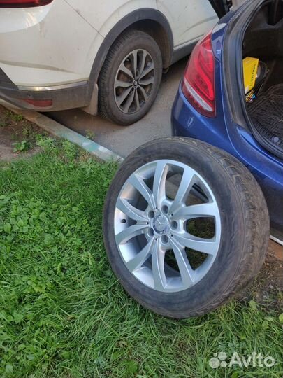 Диски с резиной 5 112 r17 для Mercedes