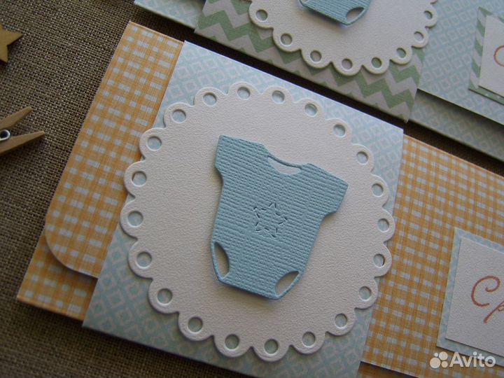 Конверты для денег ручной работы