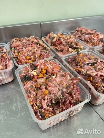 Натуральный Мясной корм для собак по ГОСТ