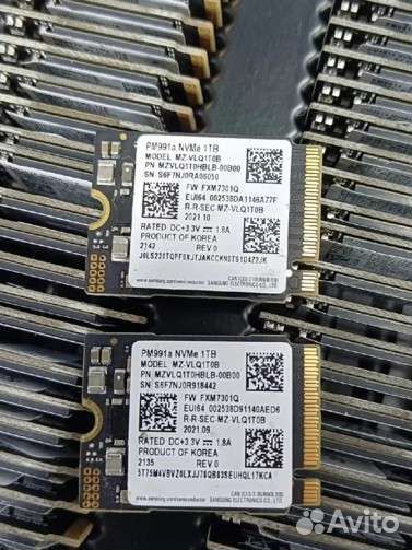 Samsung SSD 2230 на 512GB для Steam Deck