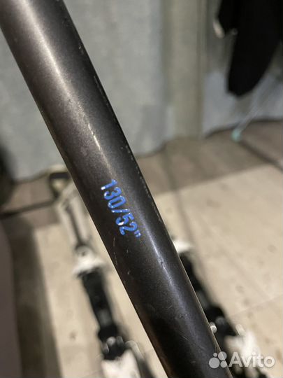 Горные лыжи и палки