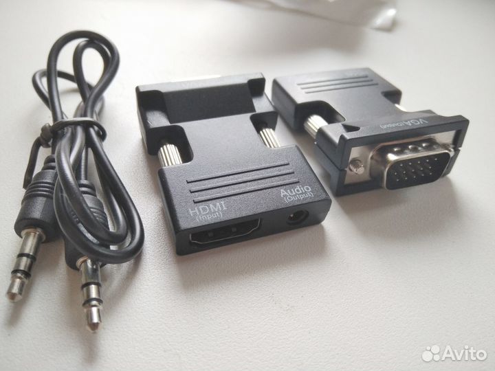 Переходники (адаптеры) hdmi - vga и vga-hdmi
