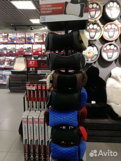 Ортопедические подушки для водителей под шею