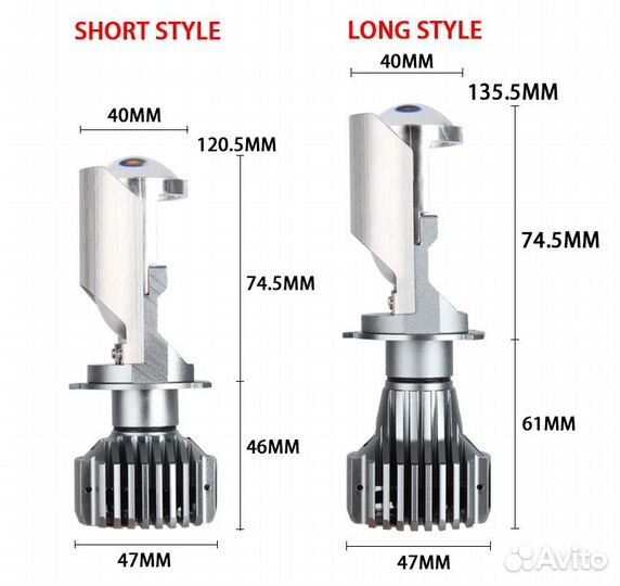 DawnKnight Mini F40 H4