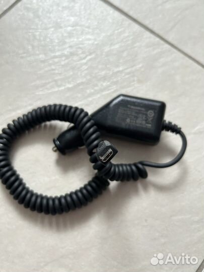 Авто зарядка BlackBerry microUSB clm03d-050