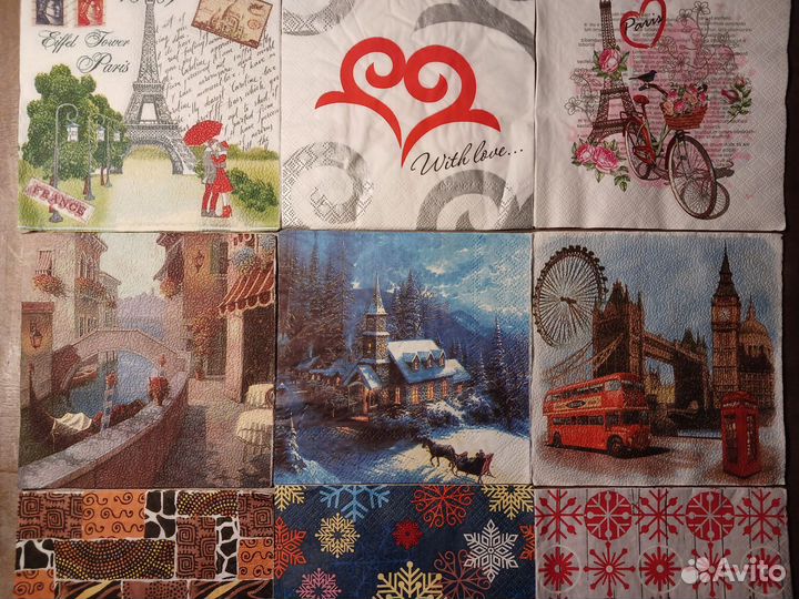 Салфетки для декупажа