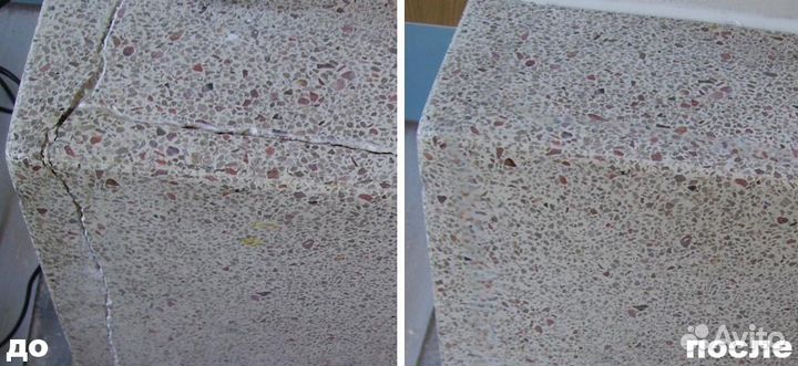 Ремонт столешницы из искусственного камня