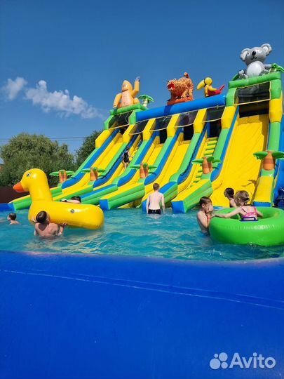 Детский крытый бассейн и аквапарк