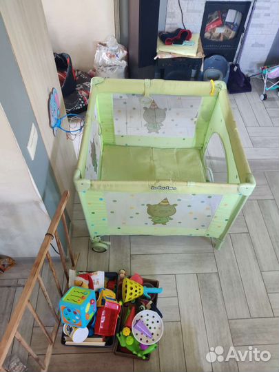 Манеж детский складной babyton