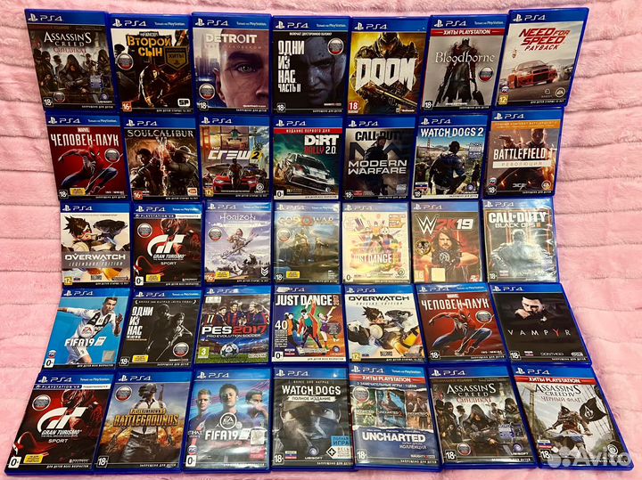 Игровые диски для Sony playstation 4 PS4 slim-pro